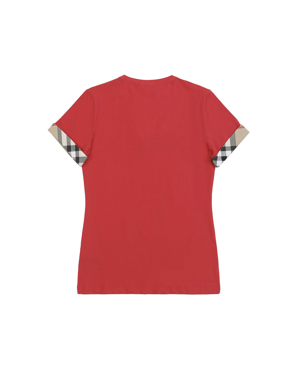 Burberry Short-sleeved T-shirt In Red