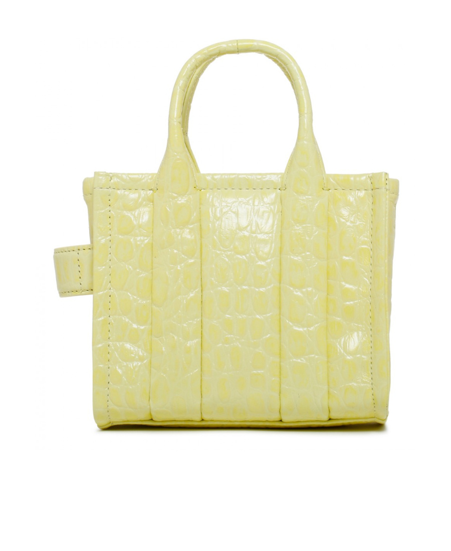 Marc Jacobs Micro The Tote Bag In Yellow