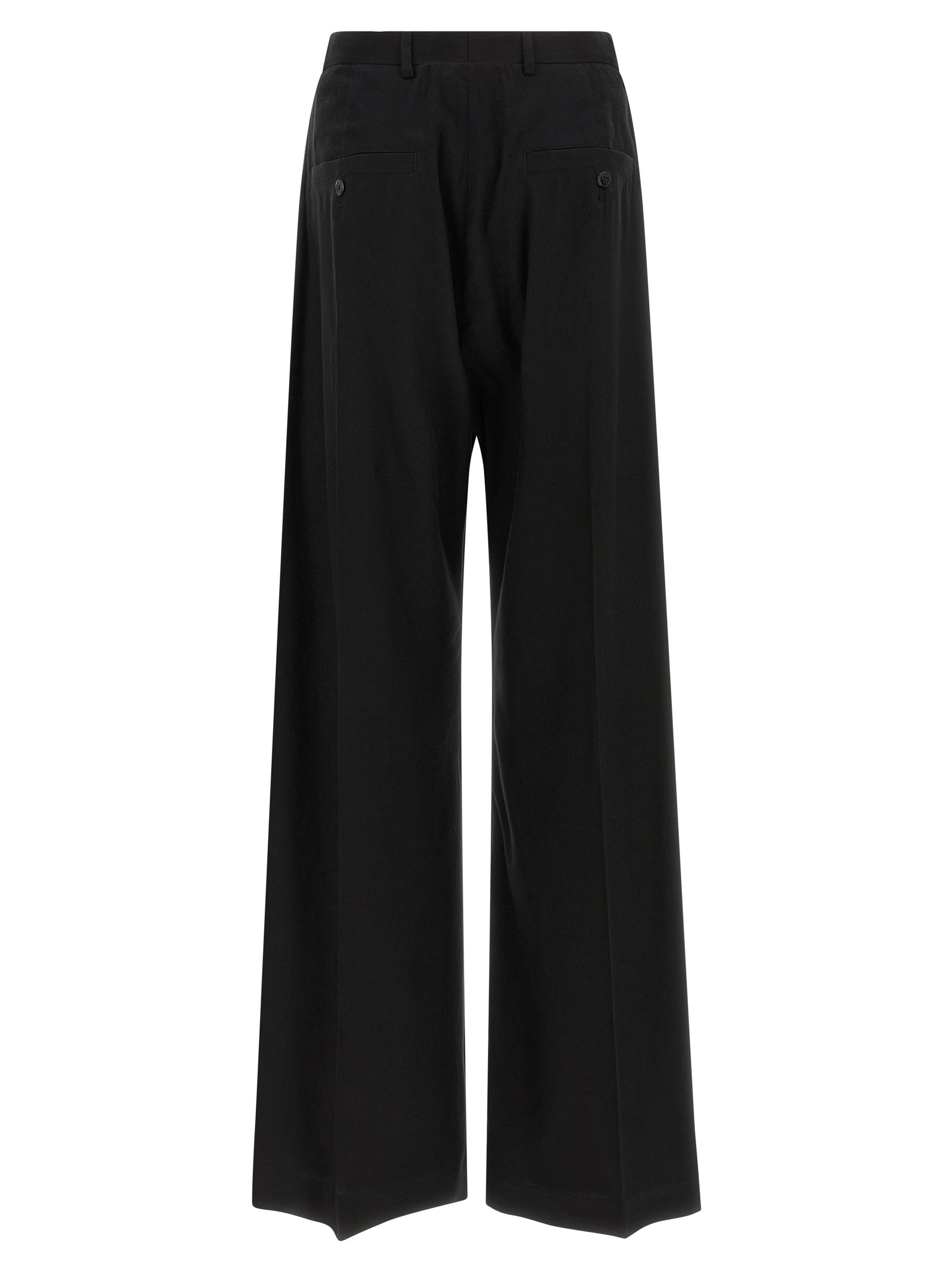 Rick Owens Wide-leg Tailored Belas Pants In Black