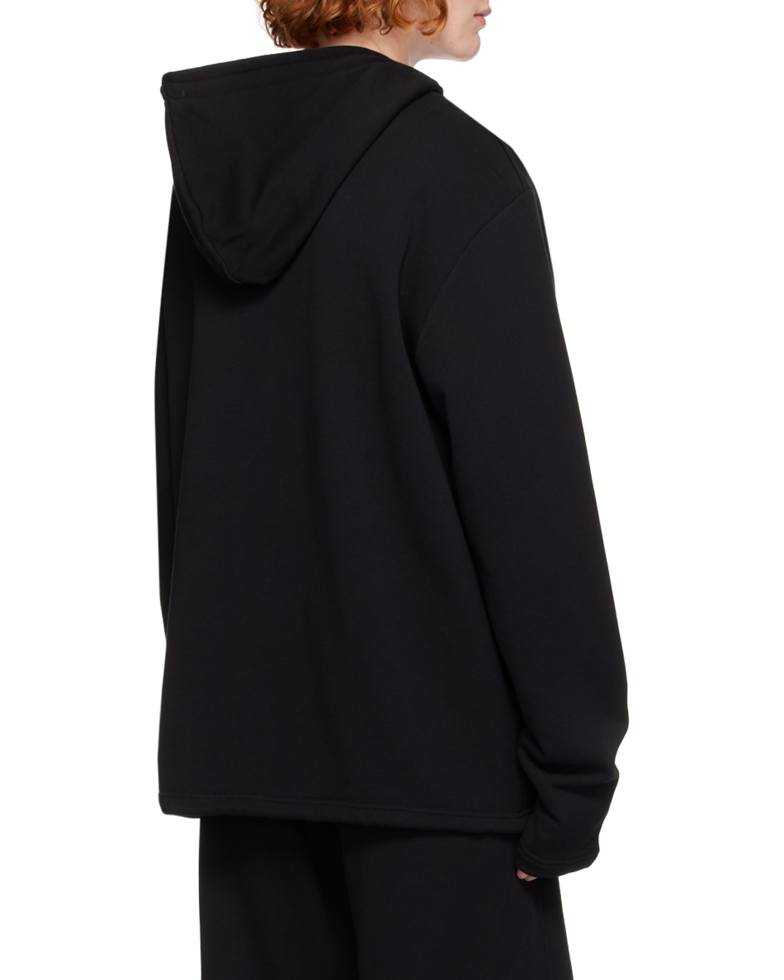 Helmut Lang Front Zip Organic Cotton Hoodie