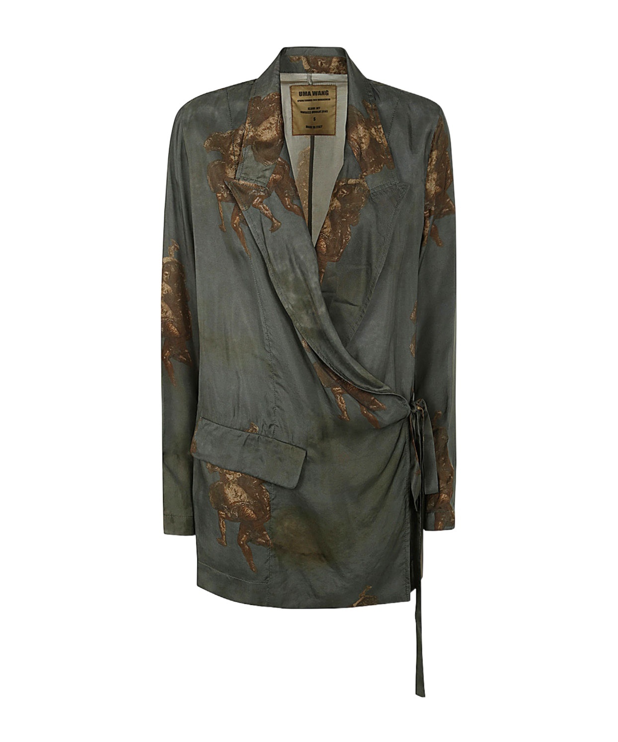 Uma Wang Klhoe Jacket In Black