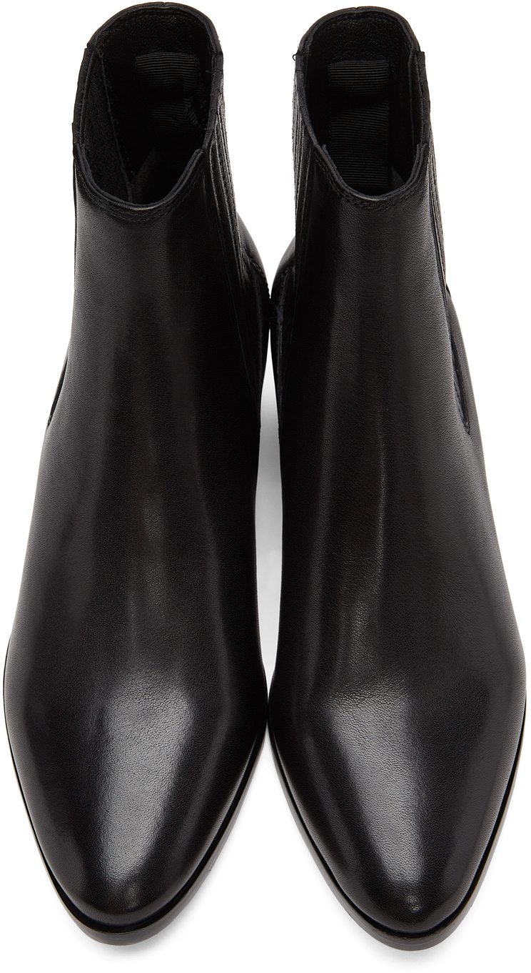 RAG & BONE POINT-SPLICED ANKLE BOOTS