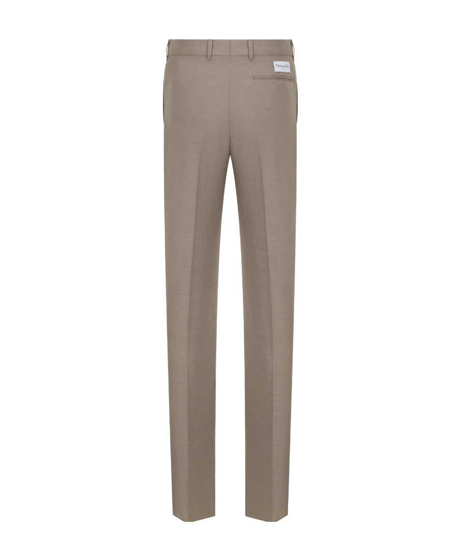 Dior Homme Tailored Chino Trousers In Gray