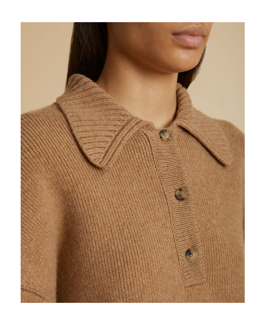 Khaite Bristol Pullover Aus Einer Kaschmirmischung In Nude