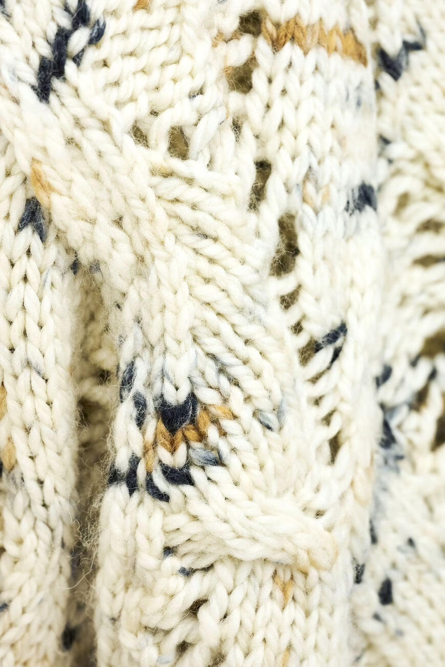 Bash Ribbed Crewneck Sweater In Multi
