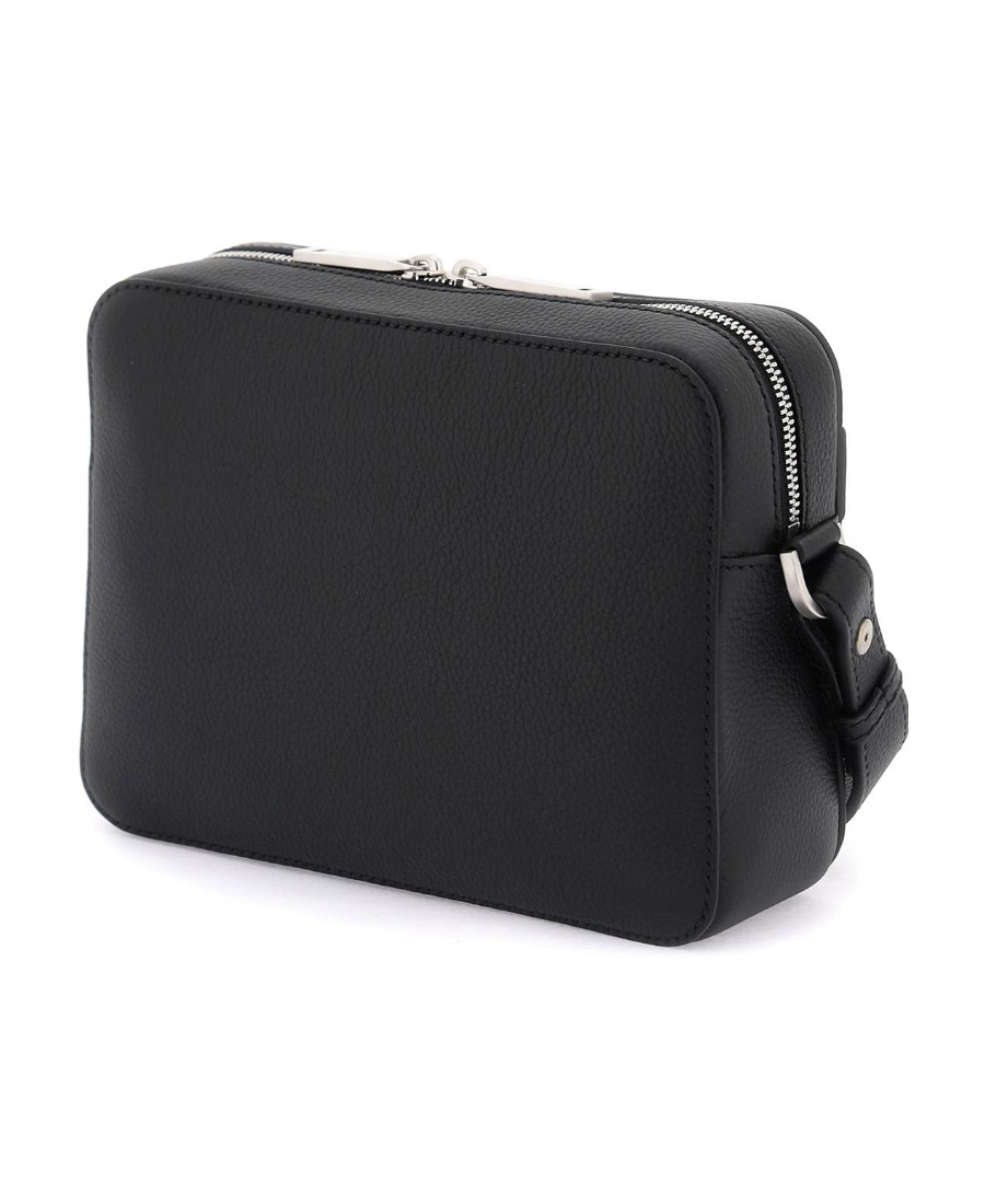 FERRAGAMO LOGO ZIPPER SHOULDER BAG