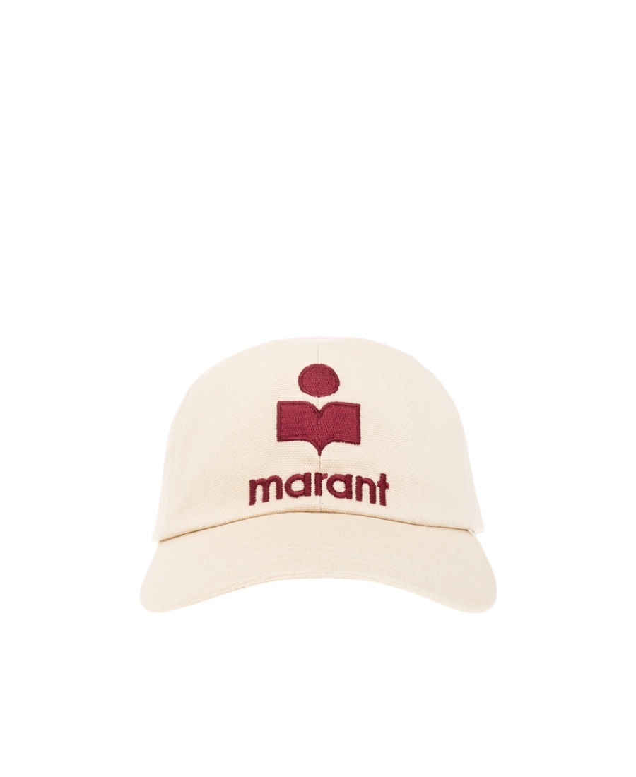 Isabel Marant Tyron Logo-embroidered Baseball Cap In White
