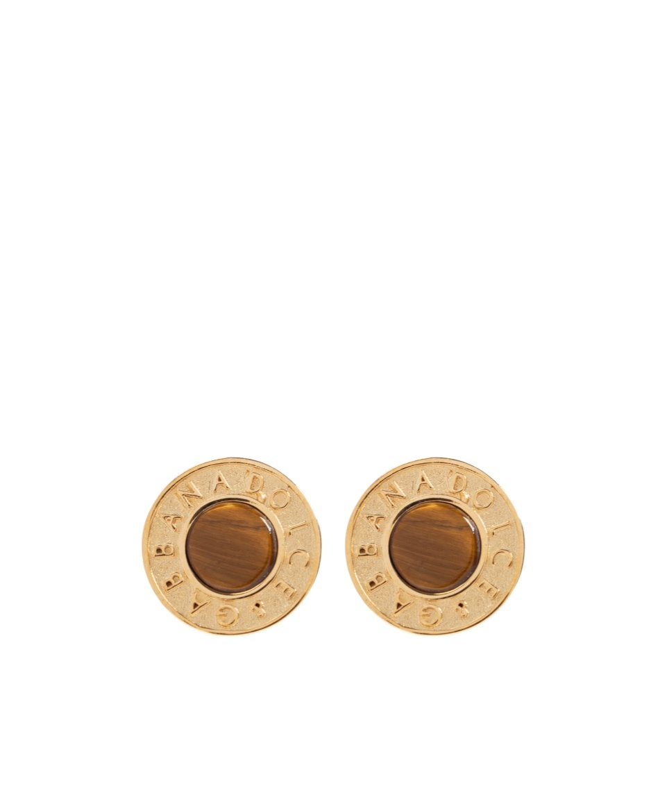 Dolce & Gabbana Logo Earrings In Gold