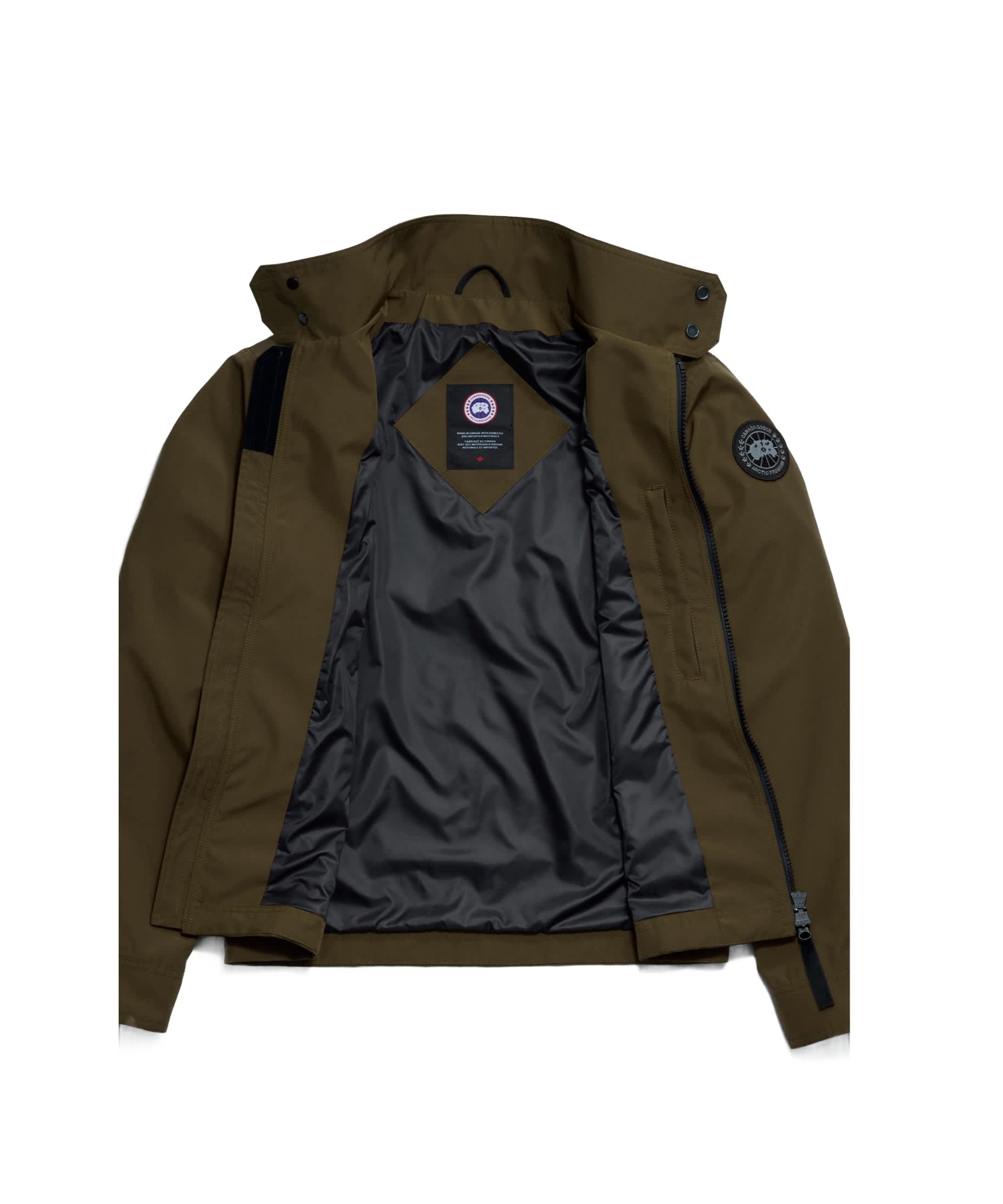 Canada Goose Rosedale Jacket Black Label In Gray