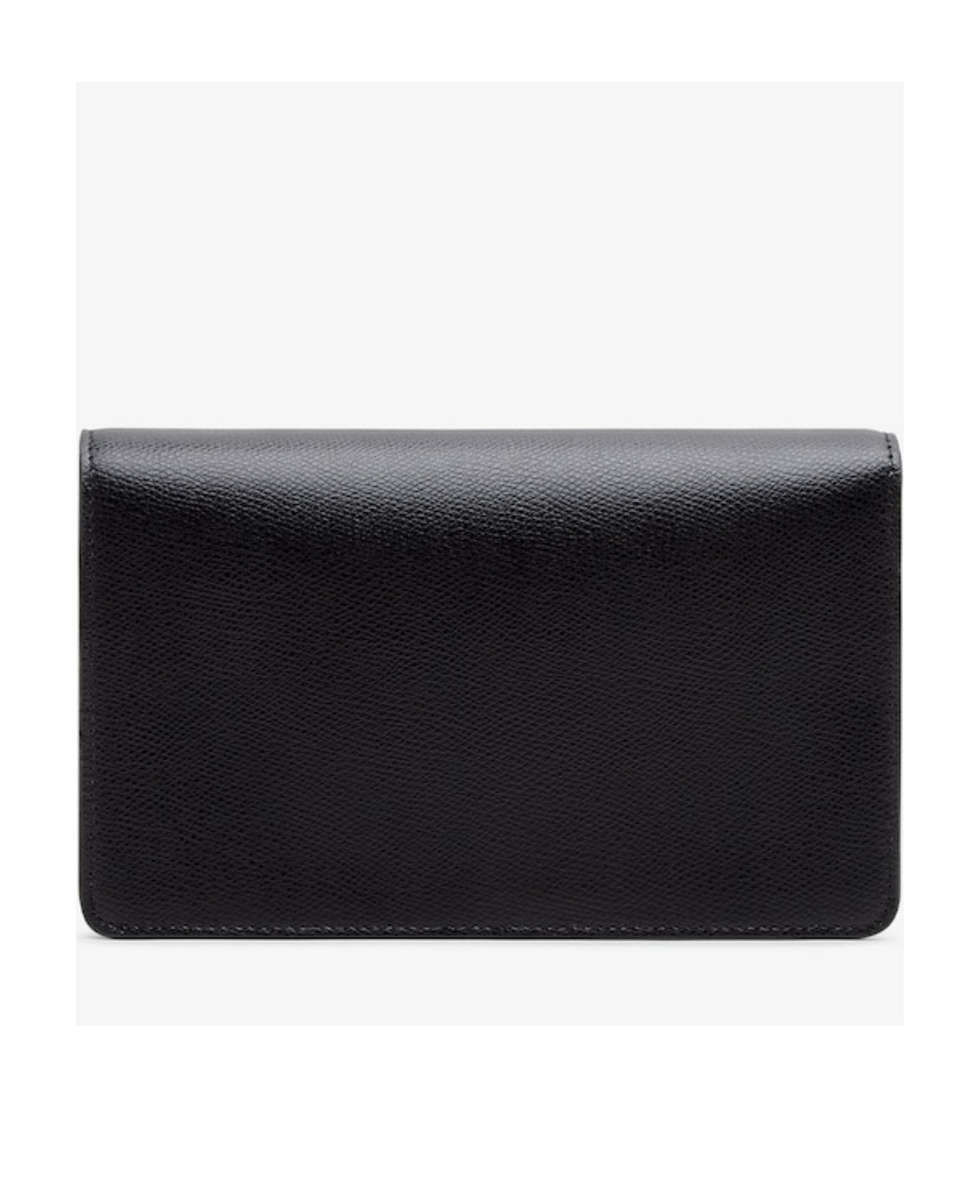 Fendi Ff Diamonds Wallet-on-chain In Black