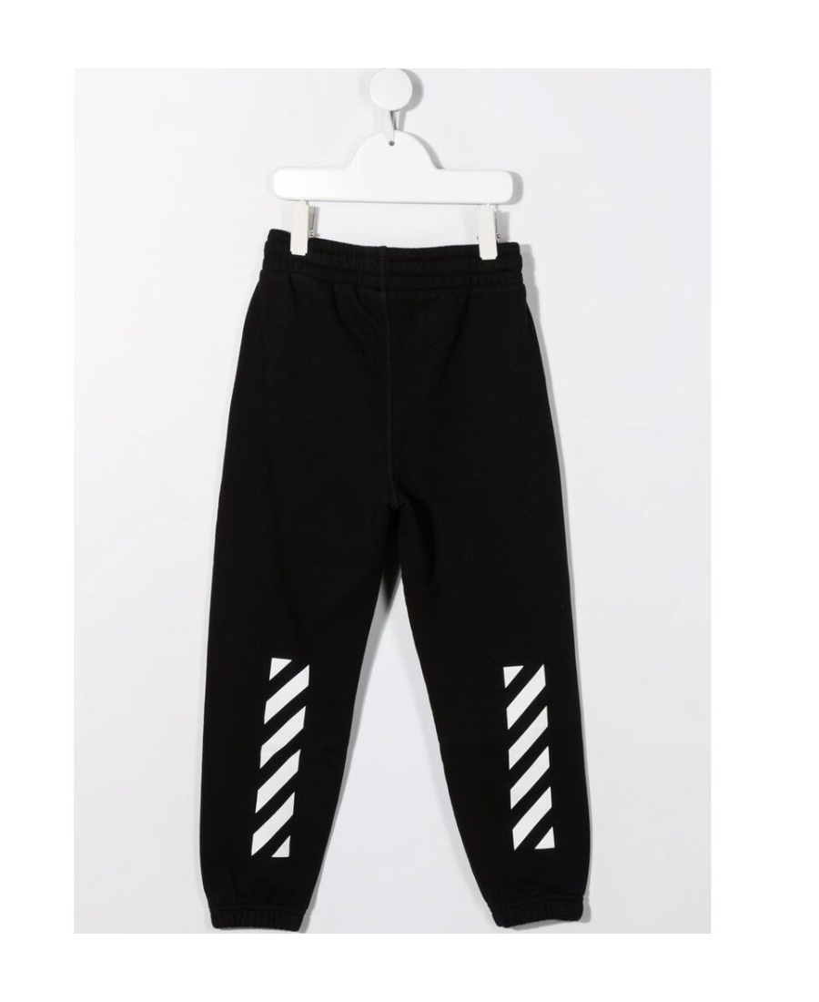 Off-white Logo-print Track Pants In Black