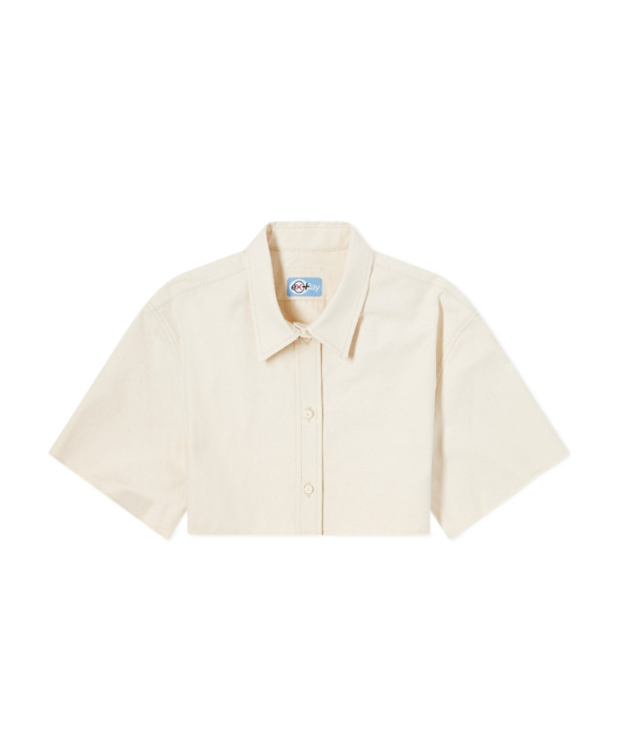 Heron Preston Short Style Shirt In White