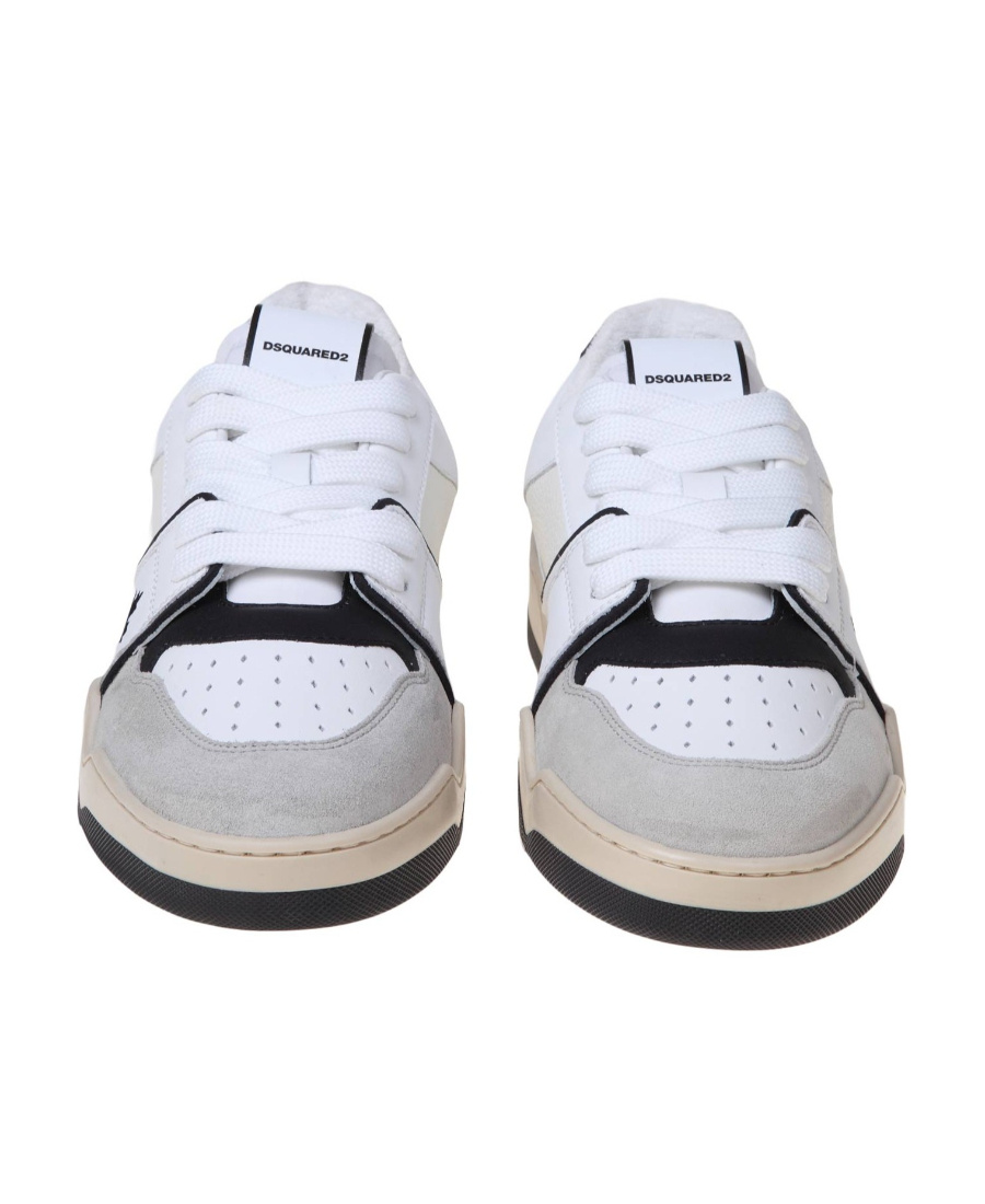 Dsquared2 Spiker Leaf Logo Sneakers In Multi