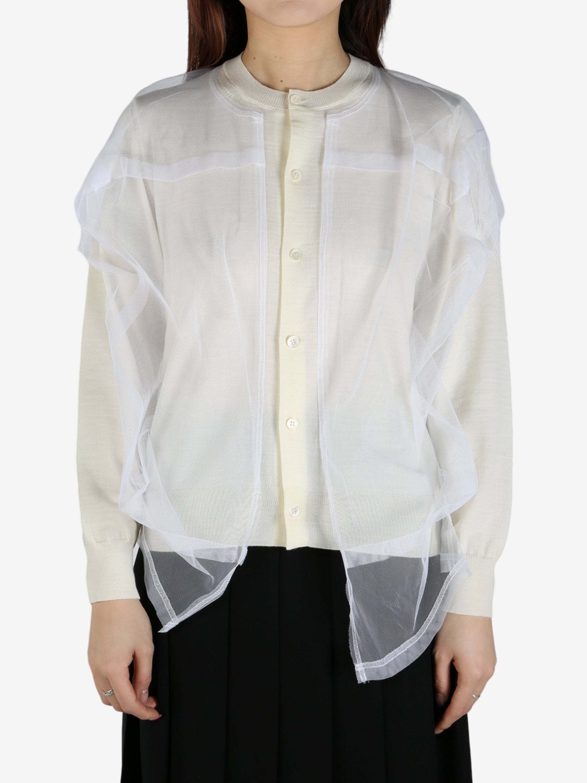 Shop Comme Des Garçons Layered Shirt