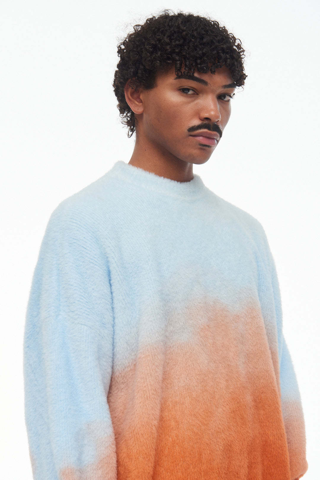 Bonsai Gradient-effect Jumper In Orange