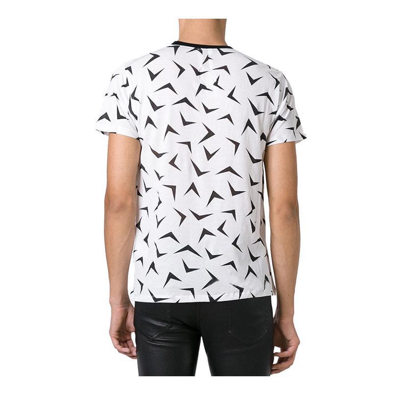 Saint Laurent Printed T-shirt In White