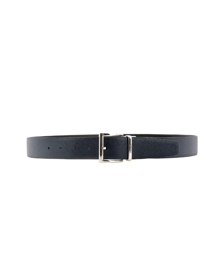 Prada Reversible Belt In Black