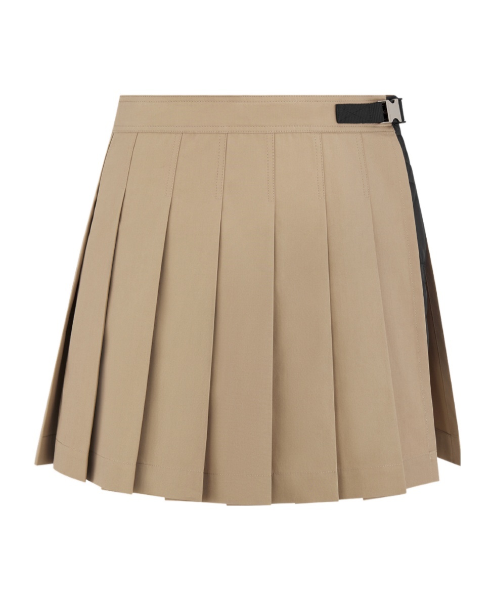 Dior Wrap Miniskirt With Integrated Cannage Shorts In Nude