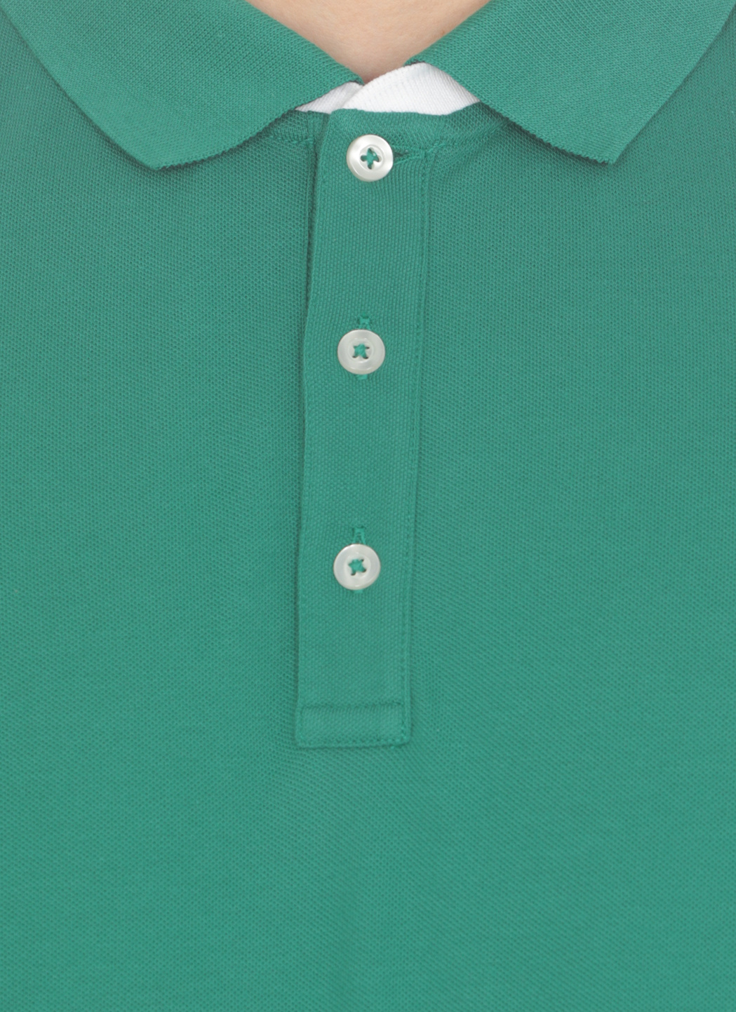 Fay Logo-embroidered Piqué Polo Shirt In Green