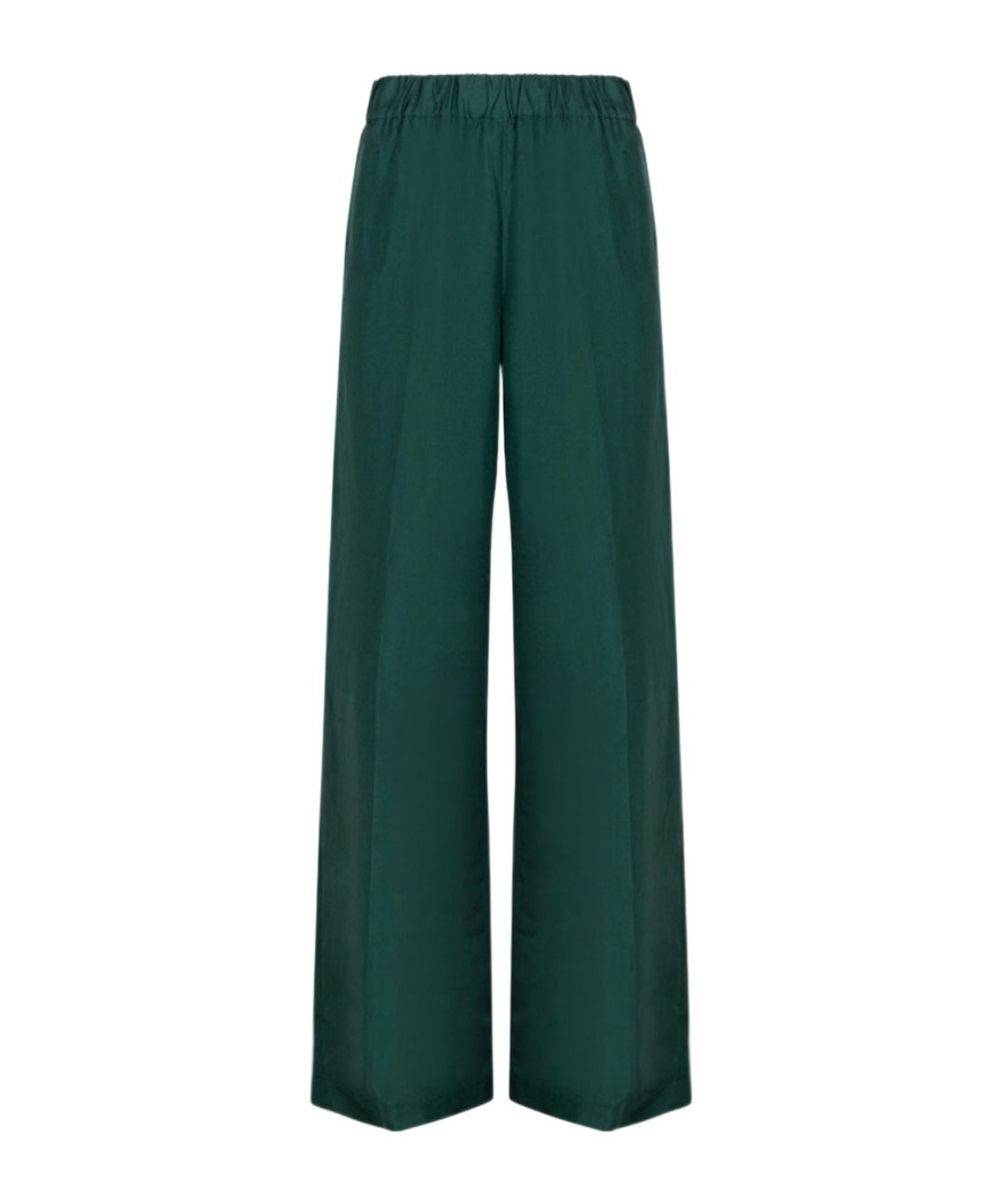 P.a.r.o.s.h . High-waist Satin Trousers In Green