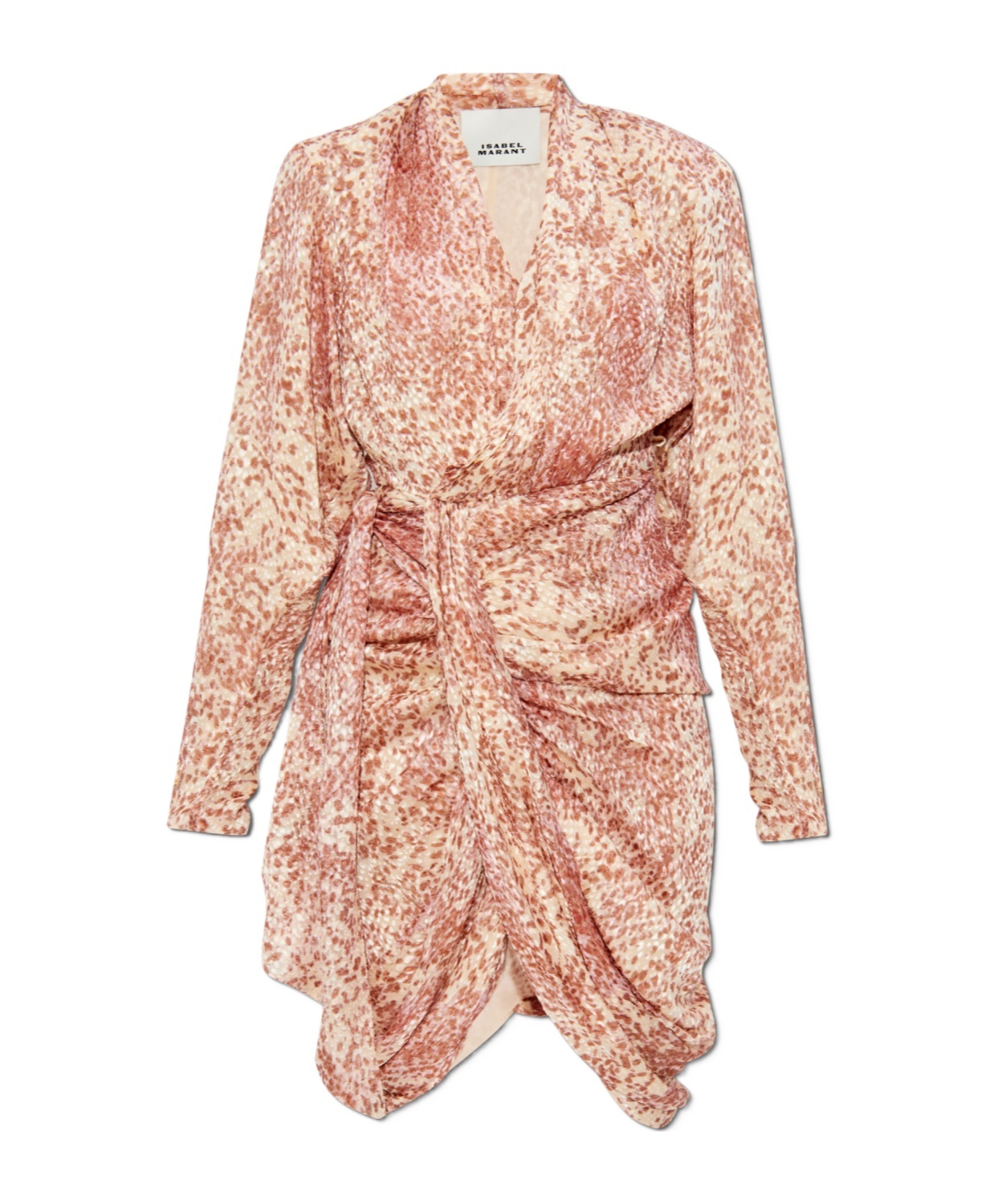 Isabel Marant Cleora Mini Dress In Nude