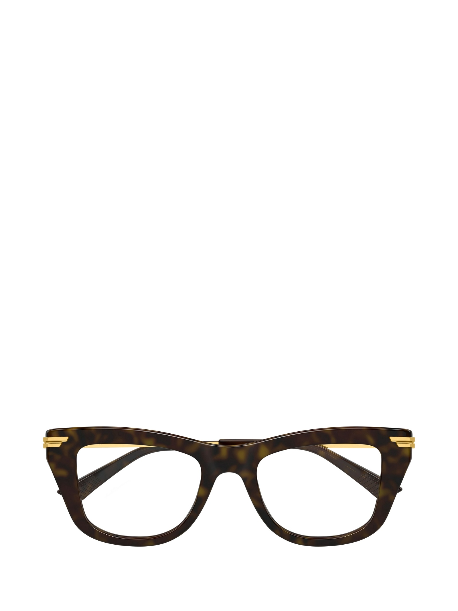 Bottega Veneta Eyewear Cat-eye Frame Glasses In Black