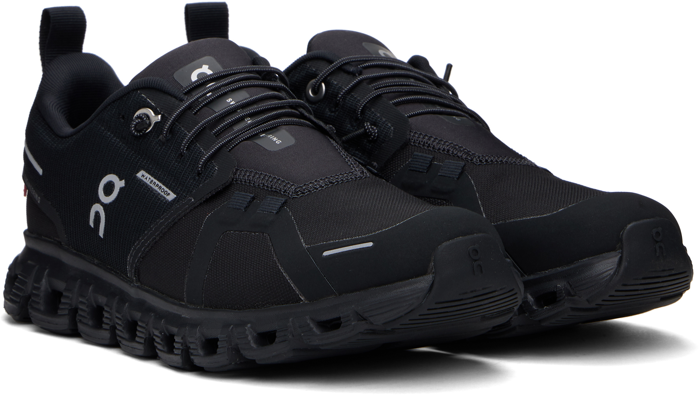 On Running W Cloud Sneakers In Black