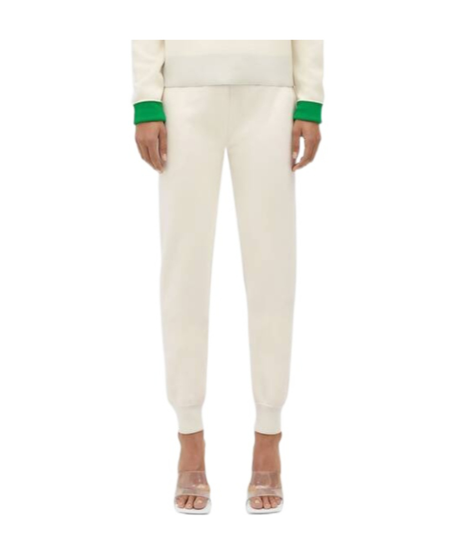 Bottega Veneta Lightweight Merino Wool Sweatpants In White