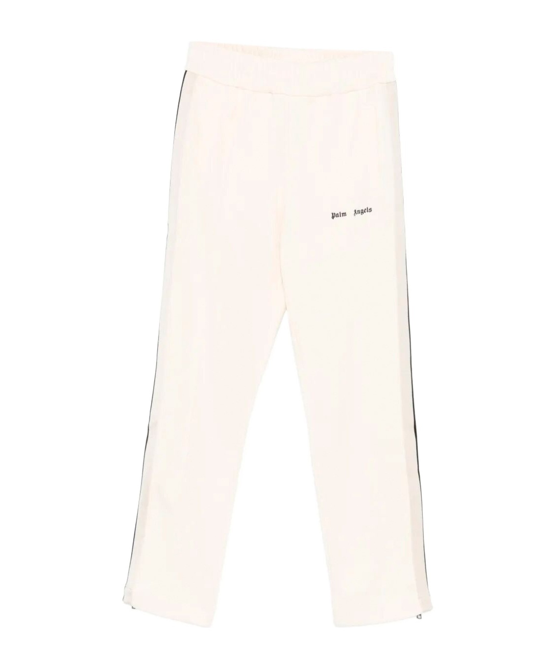 Palm Angels Side-stripe Track Pants In White