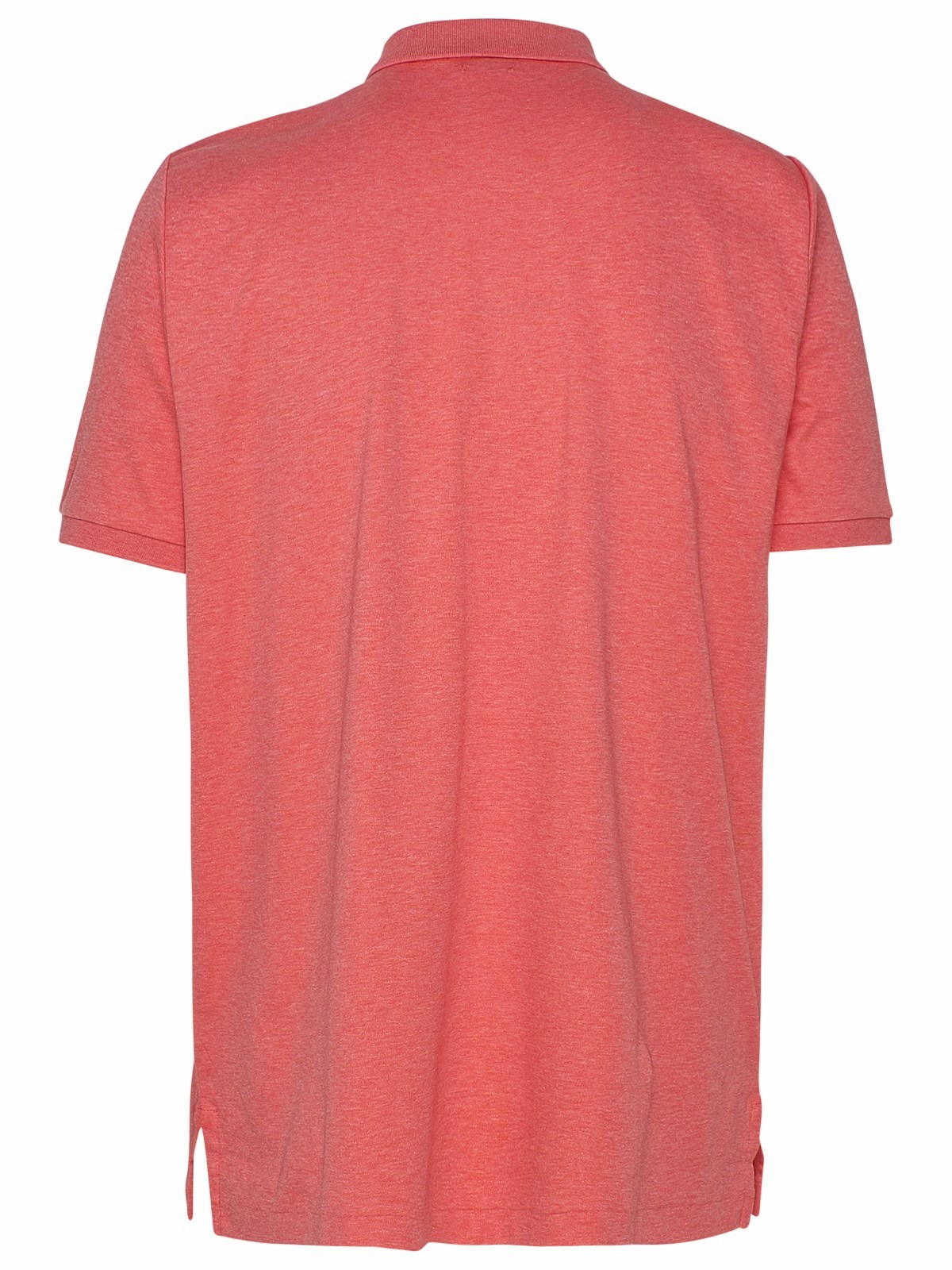 Polo Ralph Lauren Ralph Lauren Custom Slim Fit Polo T Shirt Pink In Red