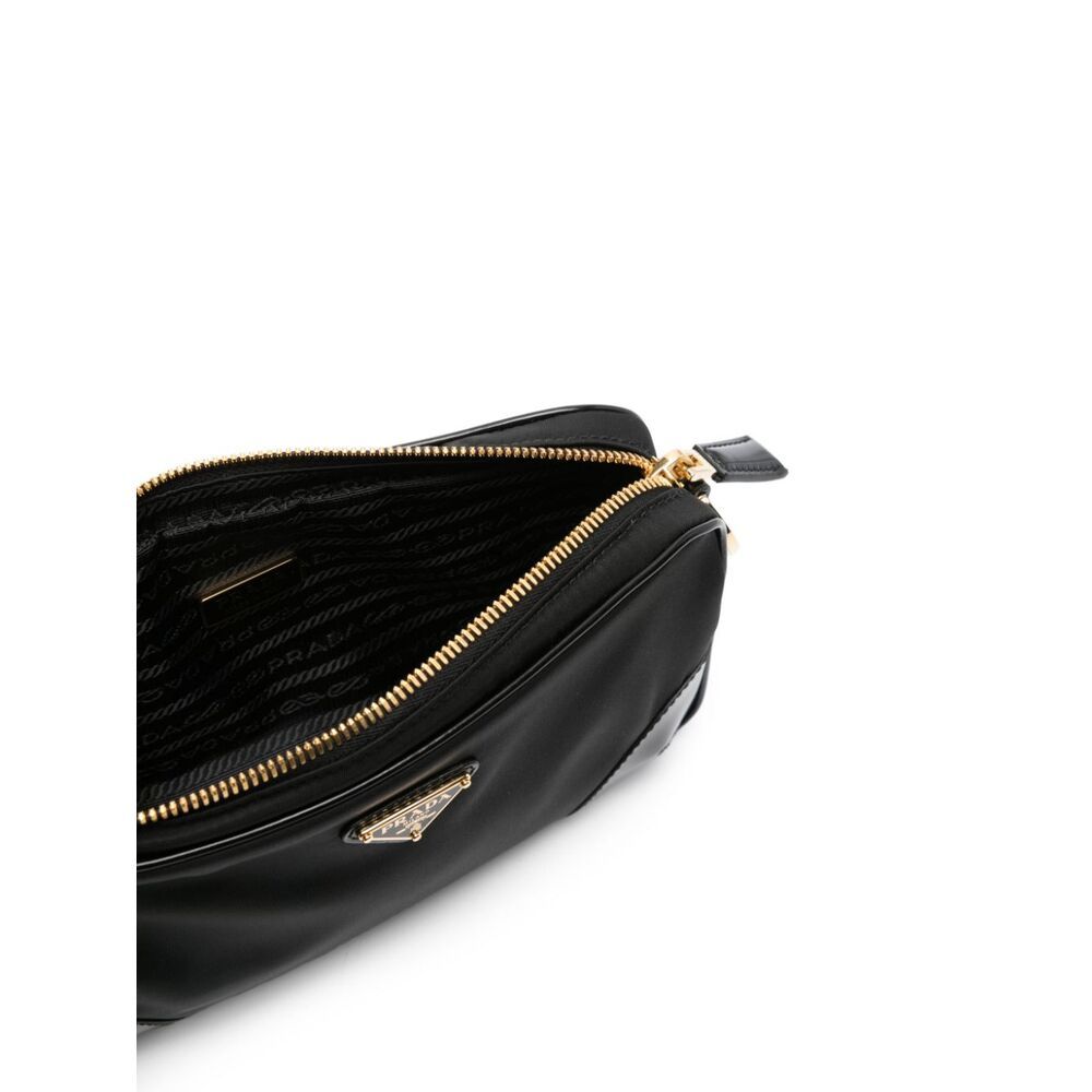 Prada Re-edition 2002 Re-nylon Shoulder Bag In Black