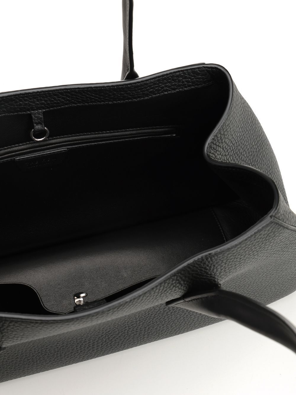 The Row Alger Shoulder Bag In Black