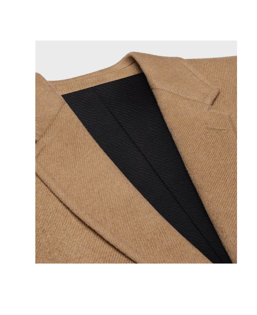 Celine Classic Jacket In Diagonal Cashmere
