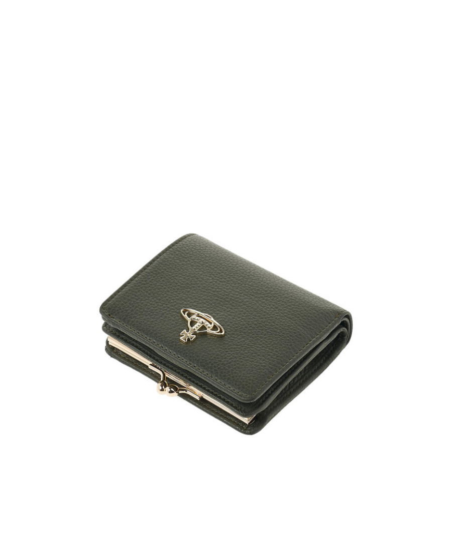 Vivienne Westwood Double-folded Wallet In Black