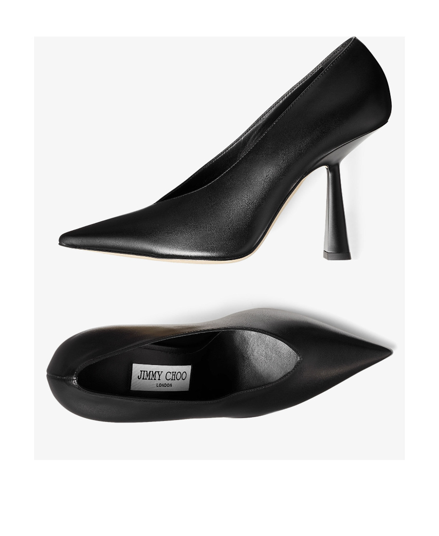 Jimmy Choo Maryanne 105mm Pointed-toe Pumps In Black