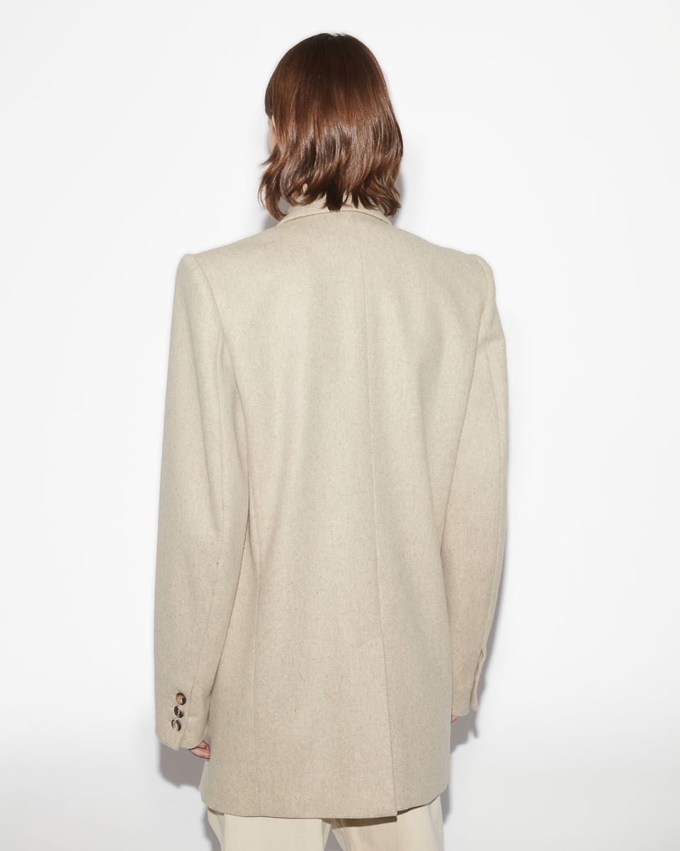Isabel Marant Double-breasted Tailored Blazer In Nude