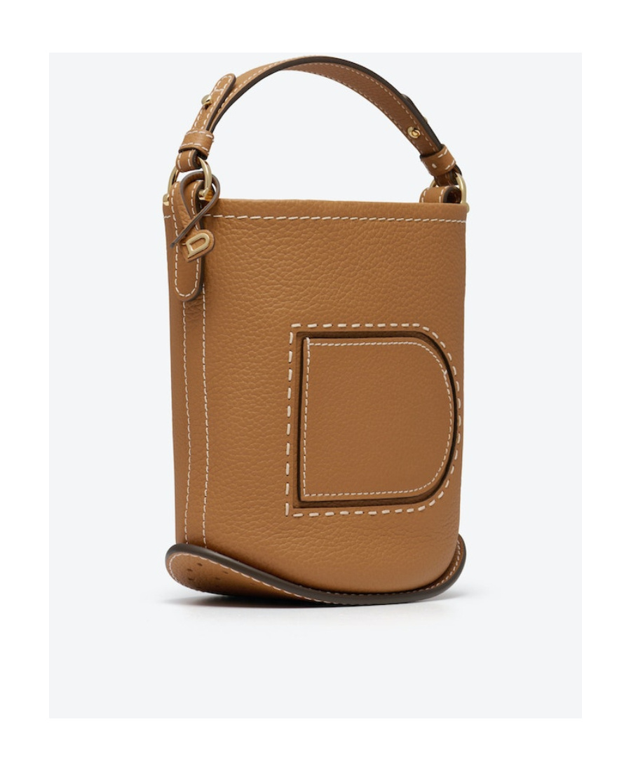 Delvaux Press The Button Handbag In Brown