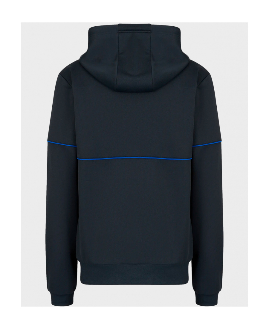 Ea7 Logo Pattern Sweater In Black