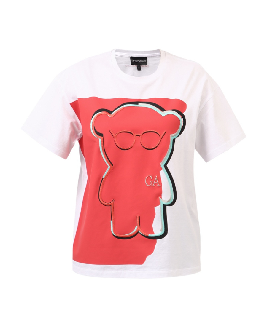 EMPORIO ARMANI GRAPHIC-PRINT SHORT-SLEEVED T-SHIRT 