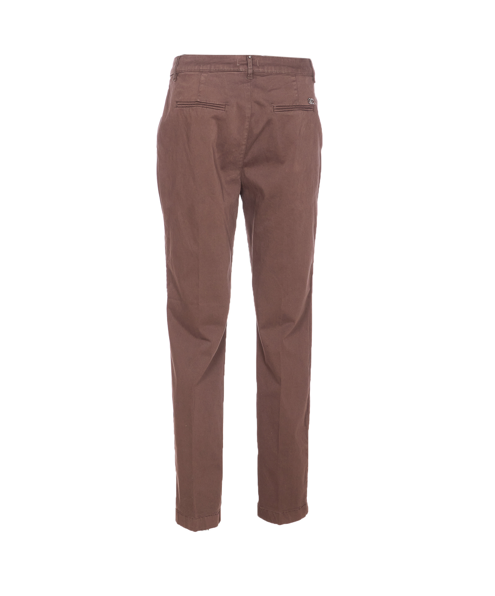 Liu •jo Belt Loop Casual Pants In Brown