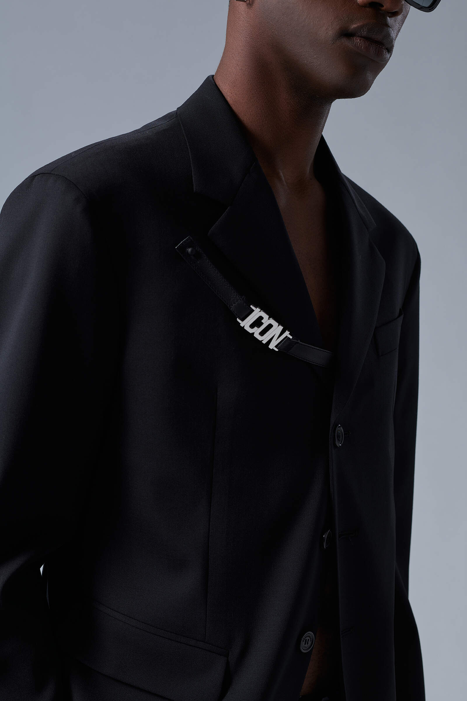 Dsquared2 Dsquared Black Stretch Viscose Suit In Black