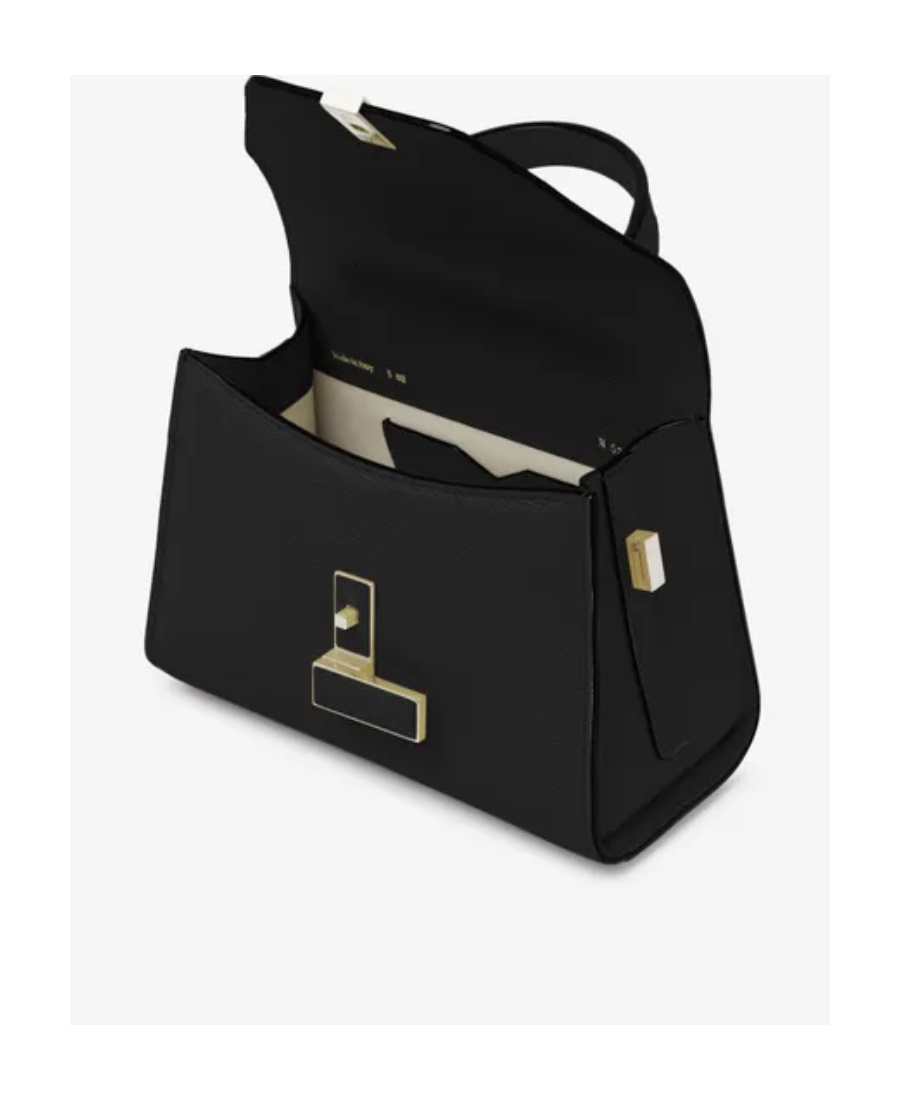 Valextra Mini Iside Tote Bag In Black