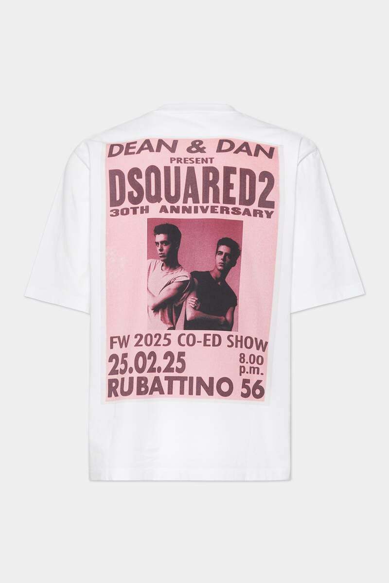 Dsquared2 T-shirt Mit Logo-print In White
