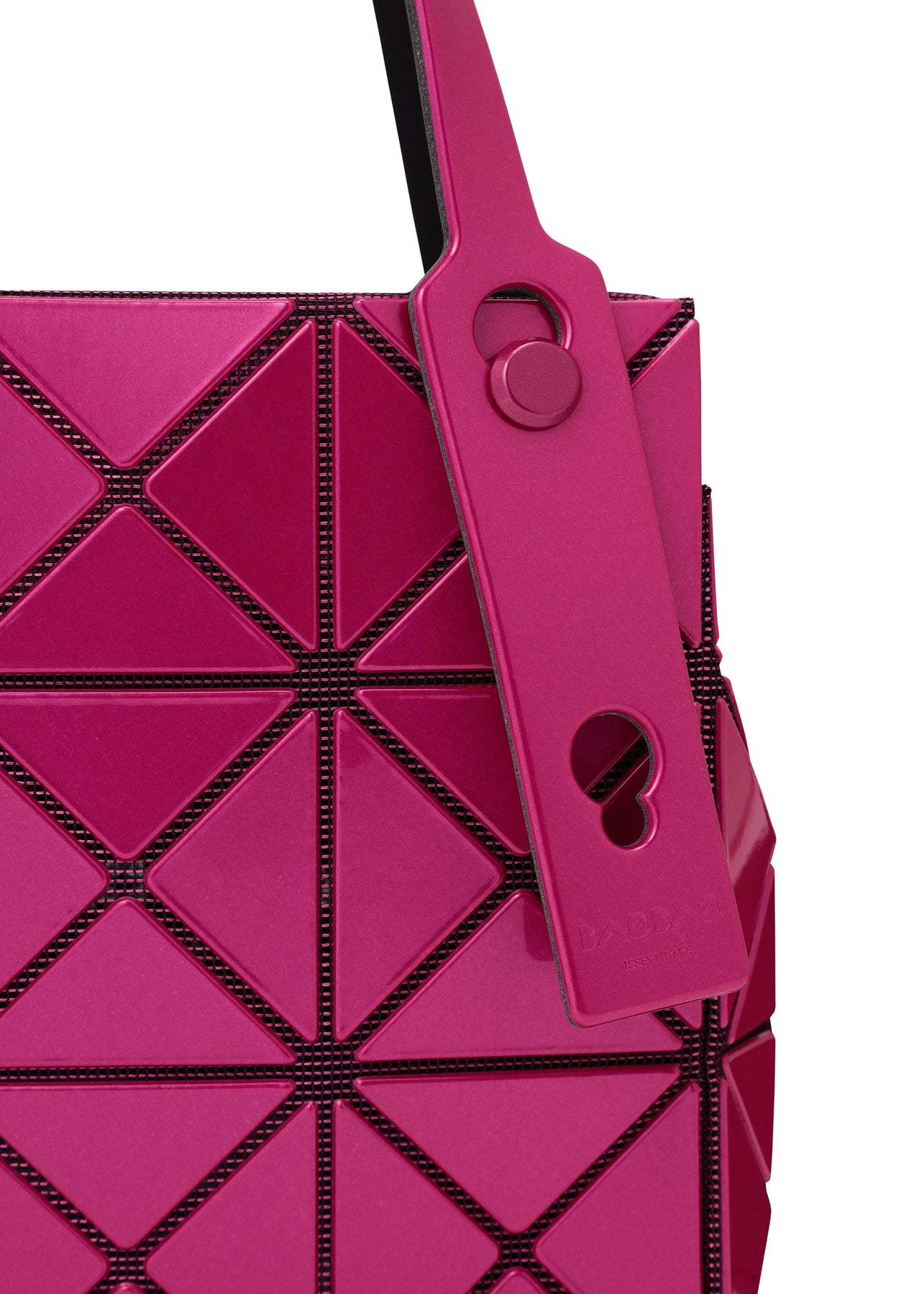 Bao Bao Issey Miyake Mini Carat Tote Bag In Red