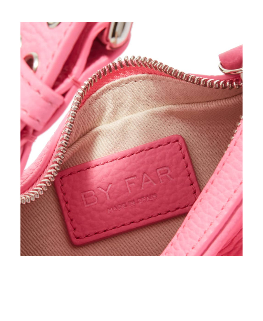 By Far Soho Mini Shoulder Bag In Pink