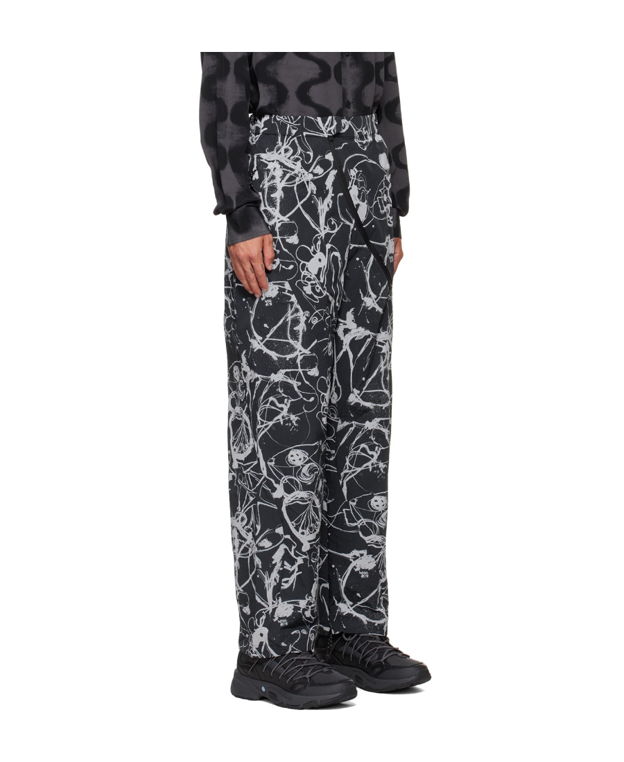 Mcq By Alexander Mcqueen Black Cyber Lounge Pants In Black