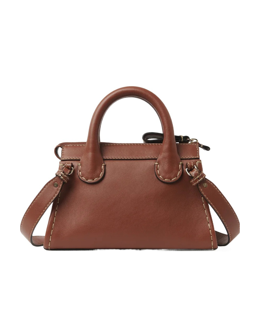Chloé Edith Mini Bag In Brown