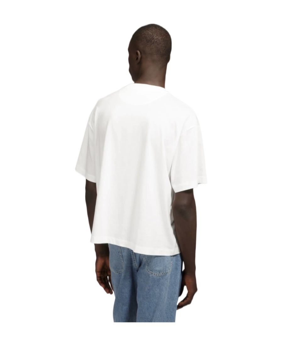 Bally Graphic-print Cotton T-shirt In White