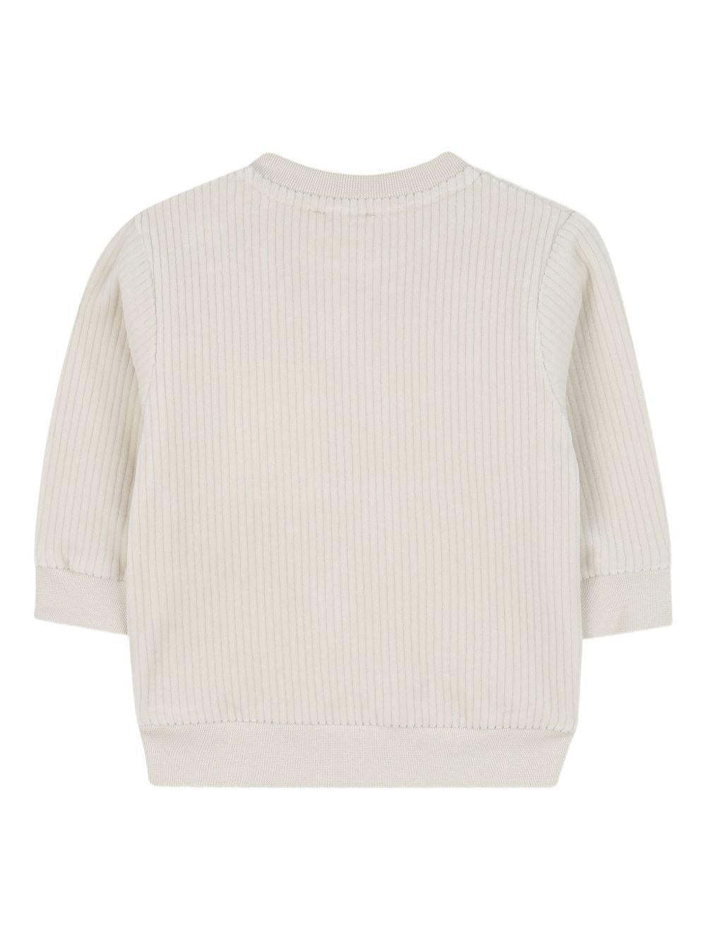Givenchy Ribbed Tracksuit In White