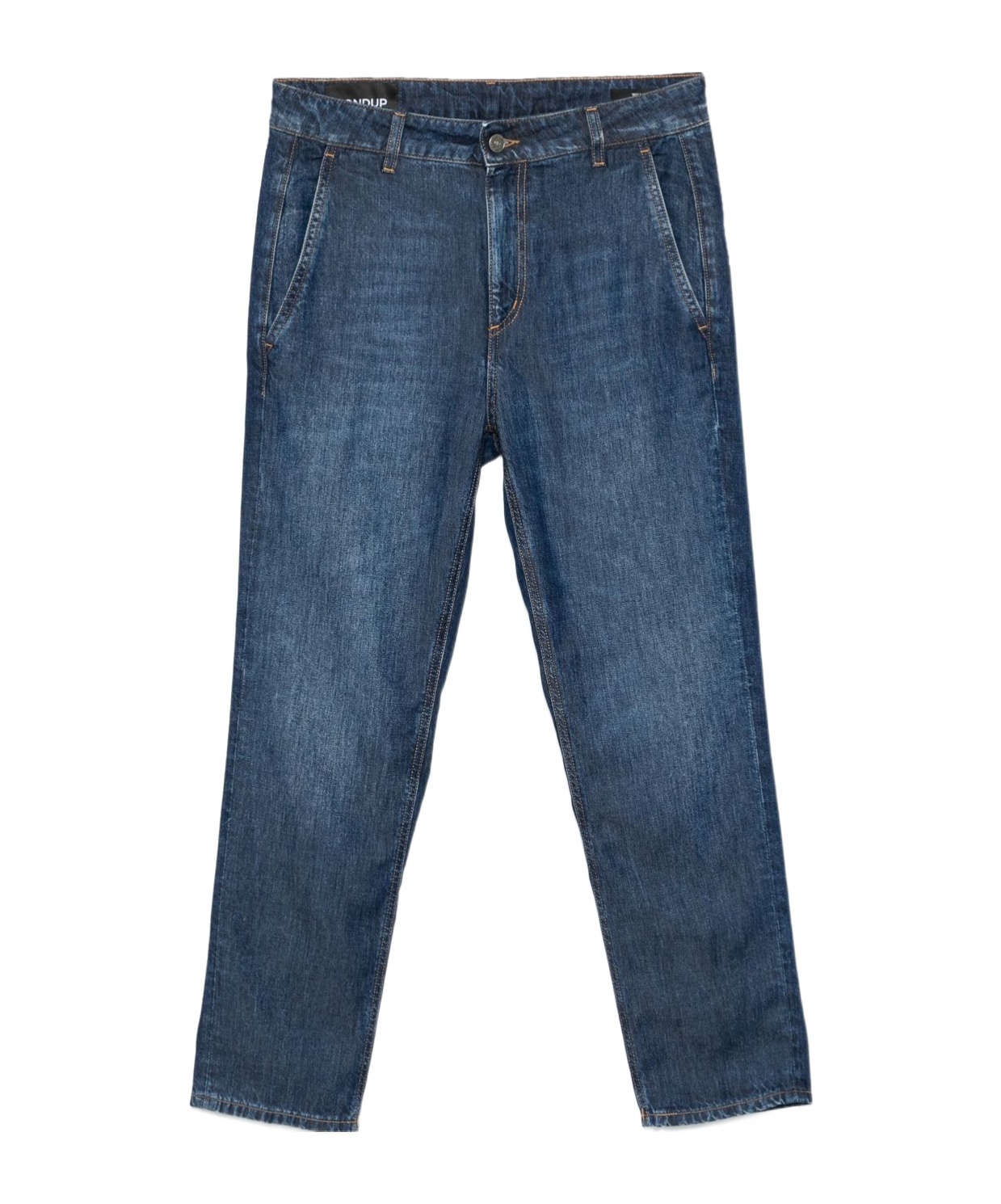 Dondup Belt-loop Jeans In Blue